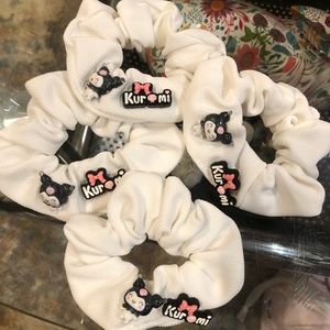 Kuromi scrunchies